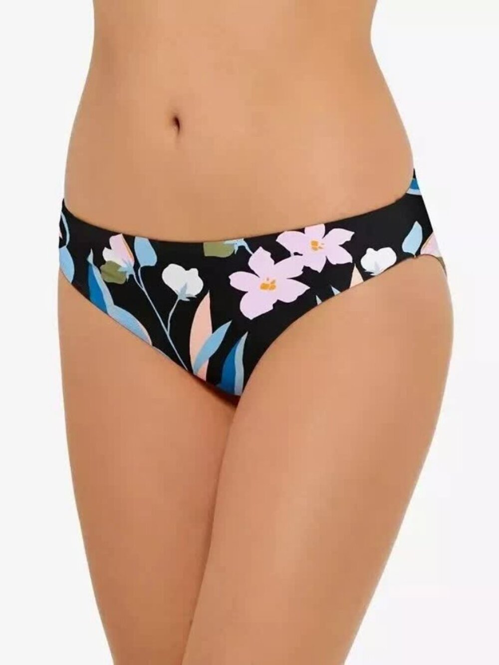 Hula Honey Flourishing Floral Hipster Bikini Swim Bottom Size XL